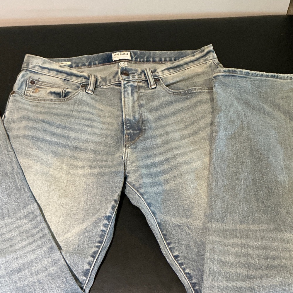 Todd Snyder Light Blue Slim Jeans